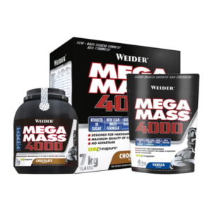 WEIDER MEGA MASS 4000 3KG/4KG/7KG