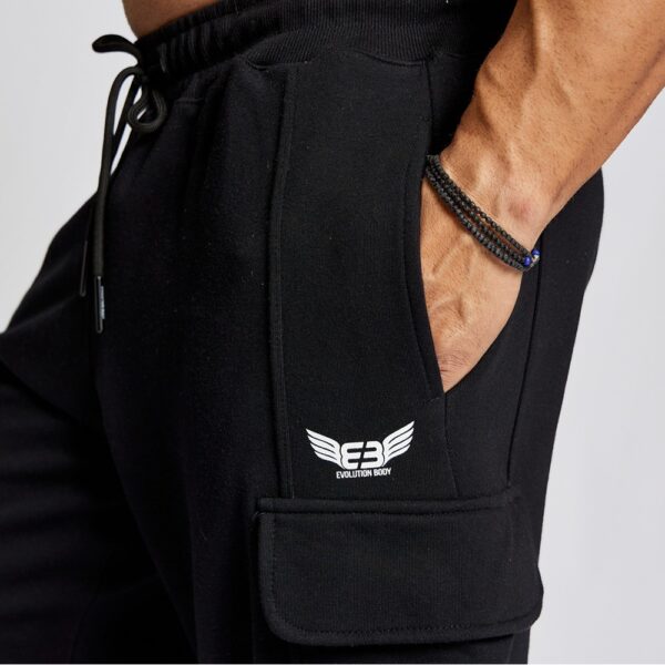 Sweatpants Evolution Body Black 2596BLACK - Image 2