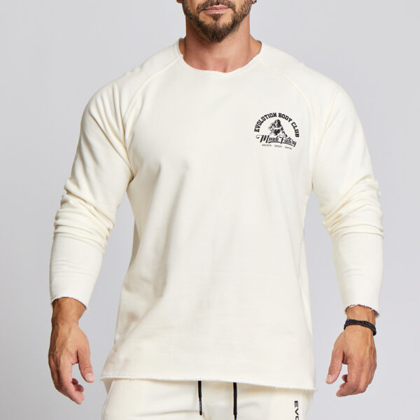 Sweatshirt Evolution Body Ecru 2610ECRU - Image 2