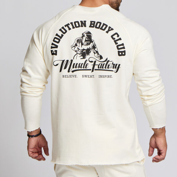Sweatshirt Evolution Body Ecru 2610ECRU