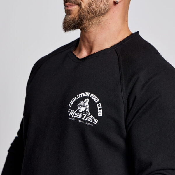 Sweatshirt Evolution Body Black 2610BLACK - Image 3