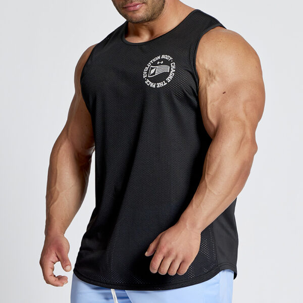 Sleeveless Tank Top Evolution Body Black 2635BLACK - Image 2