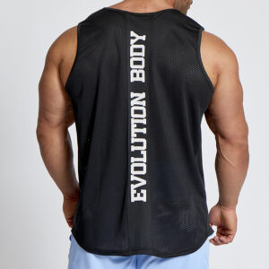 Sleeveless Tank Top Evolution Body Black 2635BLACK