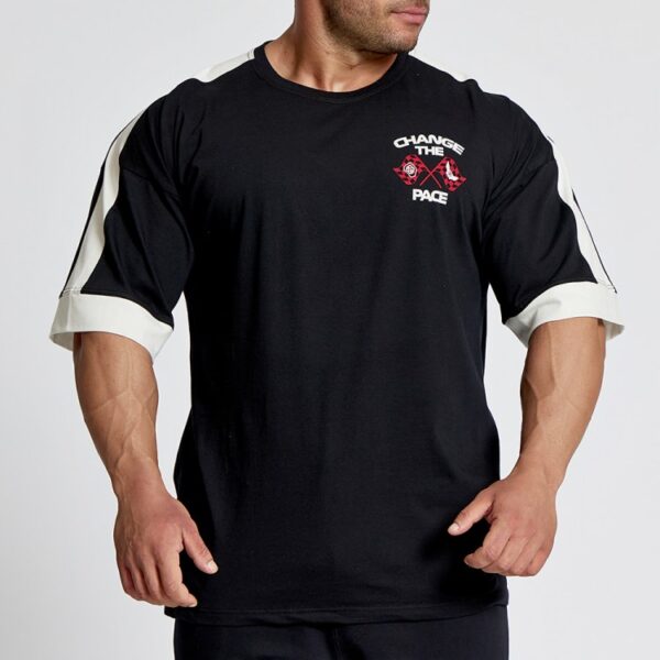 Short sleeve sweatshirt Evolution Body Black 2649BLACK - Image 2