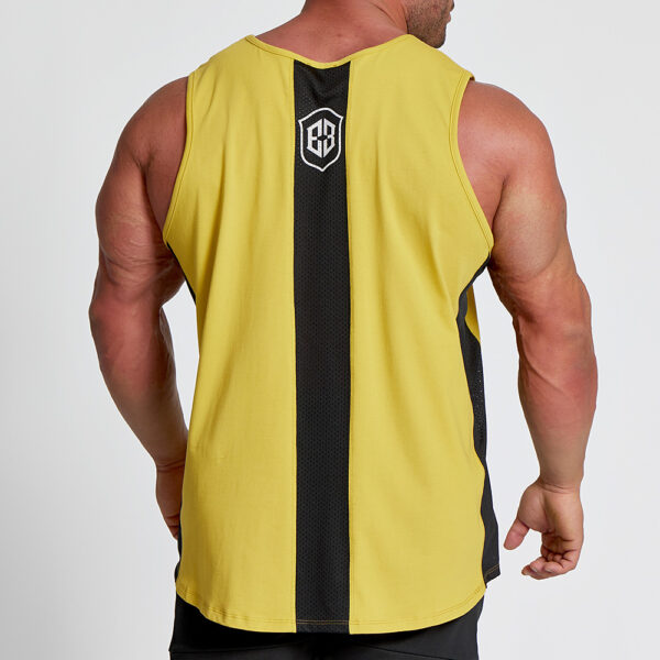 Sleeveless Tank Top Evolution Body Yellow 2640YELLOW - Image 2