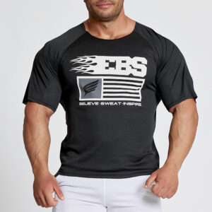 Short sleeve sweatshirt Evolution Body Black 2629BLACK
