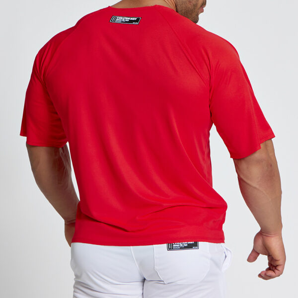 Short sleeve sweatshirt Evolution Body Red 2629RED - Image 3