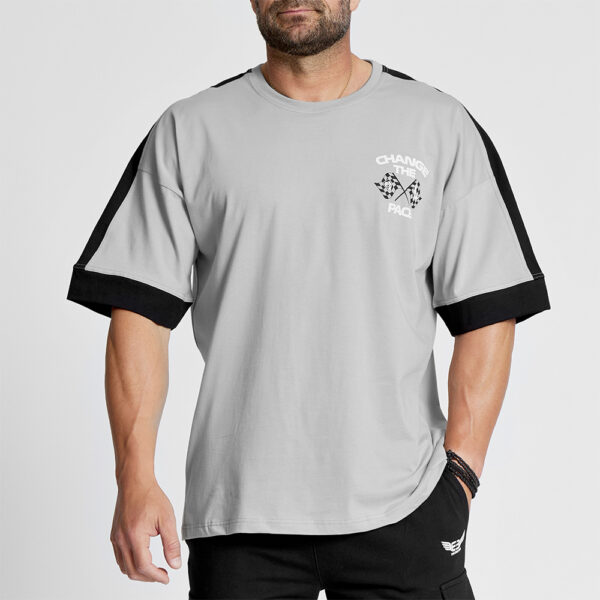 Short sleeve sweatshirt Evolution Body Grey 2649GREY - Image 2