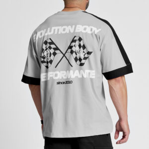 Short sleeve sweatshirt Evolution Body Grey 2649GREY