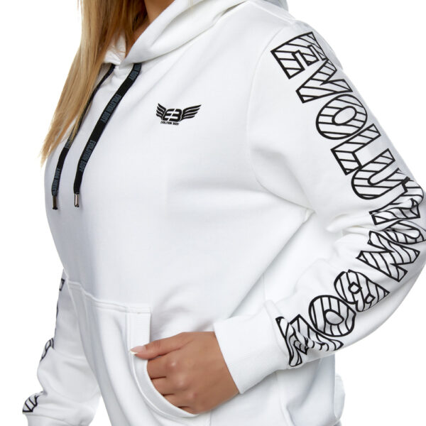 Hoodie Evolution Body White 2419WHITE - Image 2
