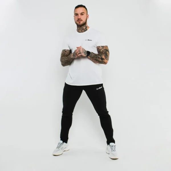 Ανδρικό T-Shirt Basic White - GymBeam - Image 3
