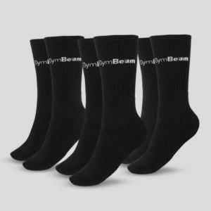Κάλτσες 3/4 3Pack Black - GymBeam