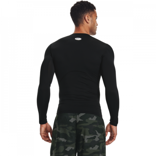 Μπλούζα Συμπίεσης HG Armour Comp LS Black - Under Armour - Image 2