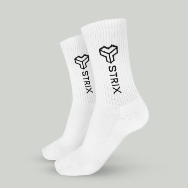 Essential Crew Socks 2Pack White - STRIX - Image 2