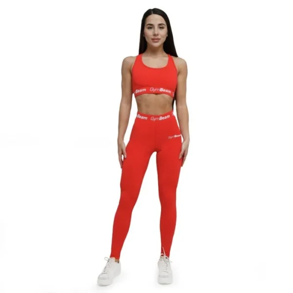 Γυναικείο Simple κολάν Rouge Red - GymBeam - Image 3