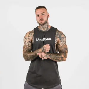Ανδρικό Αμάνικο Cut Off Grey - GymBeam